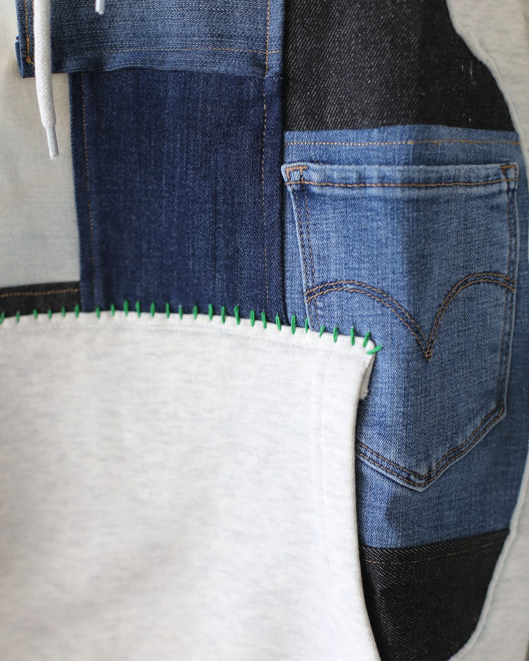 Upcycled The Game is Changing Hoodie - Medium