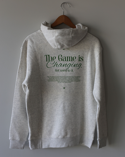 Upcycled The Game is Changing Hoodie - Medium