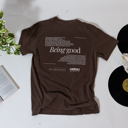 Upcycled Being Good T-Shirt - Medium